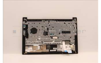 Lenovo 5M11H59055 C-Abdeckung mit Tastatur, Norwegisch, Schwarz, Hintergrundbeleuchtung, Fingerabdruck