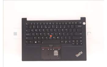 Lenovo 5M11H59085 MECH_ASM KBCVR EURO ENG BKL(PMX)FPR BK