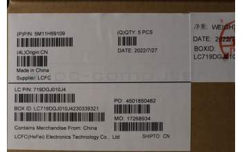 Lenovo 5M11H59109 MECH_ASM KBCVR LASPA BKL(PMX)FPR UK BK