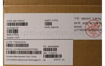 Lenovo 5M11H59127 MECH_ASM KBD CCvr 058FRA(PMX)UK SR