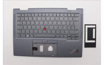 Lenovo 5M11H62361 MECH_ASM BL KB GY FPR WW 058 FRA CHY