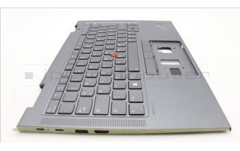 LENOVO 5M11H62420 MECH_ASM BL KB GY FPR WW GER SRX