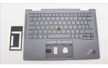 Lenovo 5M11H62468 MECH_ASM BL KB GY FPR WW POR SRX
