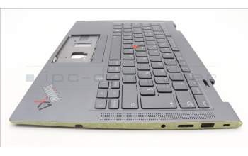 Lenovo 5M11H62486 MECH_ASM BL KB GY FPR WW SPA SRX