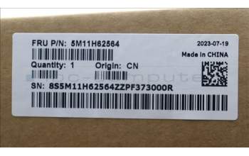 Lenovo 5M11H62564 Lenovo LCD Module,14\",WQXGA+,Non-Touch,Anti-Glare,Anti-Smudge,OLED,400nit,100%DCI-P3