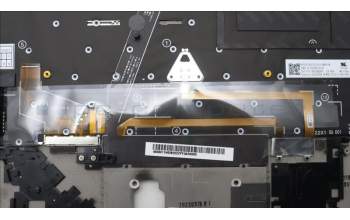 Lenovo 5M11H62622 C-Cover with keyboard,French,Black,Backlight,Fingerprint