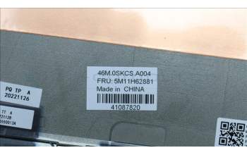 Lenovo 5M11H62881 MECH_ASM FR MECH_ASM D COVER YG BK L13