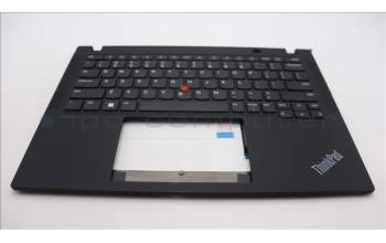 Lenovo 5M11H88983 C-Cover with keyboard, USA English, Black, US