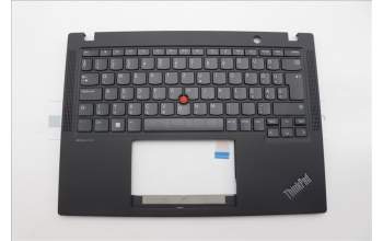 Lenovo 5M11H89006 C-Cover with keyboard, Hungarian, Black, UK