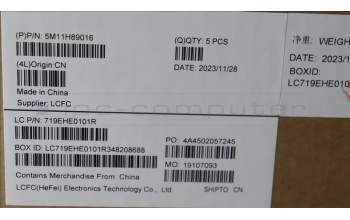 Lenovo 5M11H89016 MECH_ASM KB BK MG ITA LTN