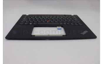 Lenovo 5M11H94314 C-Cover with keyboard, Norwegian, Black, UK