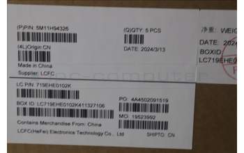 Lenovo 5M11H94326 MECH_ASM KB BK MG SLV PMX