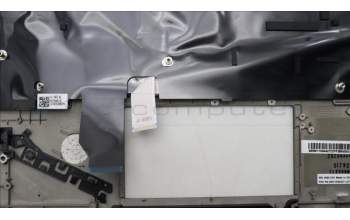 Lenovo 5M11H94427 C-Cover with keyboard, Norwegian, Black, Backlight, UK