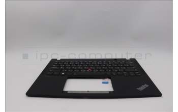Lenovo 5M11H94436 C-Cover with keyboard, Russian, Mineral Grey, Backlight, US