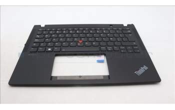Lenovo 5M11H94535 C-Cover with keyboard, Spanish LA, Black, Backlight, WWAN, UK
