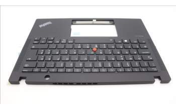 Lenovo 5M11H94553 C-Cover with keyboard, Slovenian, Black, Backlight, WWAN, UK