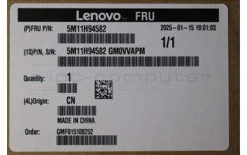 Lenovo 5M11H94582 MECH_ASM BL KB GY AL 058 FRA CHY