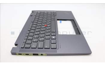 Lenovo 5M11H94613 MECH_ASM BL KB GY AL HBW LTN