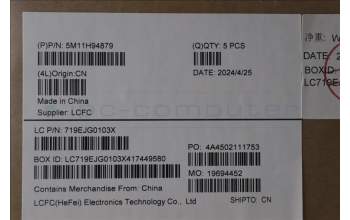 Lenovo 5M11H94879 MECH_ASM FRU KBD CCV HUN BL (CHY) UK BK