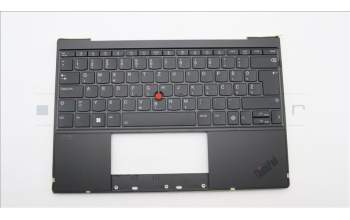 Lenovo 5M11H95020 C-Abdeckung mit Tastatur, Slowenisch, Schwarz/Bronzefarben, Hintergrundbeleuchtung, WLAN