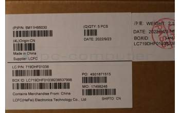 Lenovo 5M11H95030 MECH_ASM GP KBDBZL,ARA,WW,BK/BZ,CHY