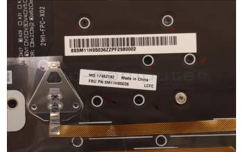 Lenovo 5M11H95036 MECH_ASM GP KBDBZL,DEN,WW,BK/BZ,CHY