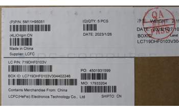 Lenovo 5M11H95051 MECH_ASM GP KBDBZL,LA SPA,WW,BK/BZ,CHY