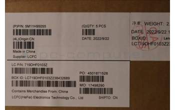 Lenovo 5M11H95055 MECH_ASM GP KBDBZL,RUS,WW,BK/BZ,CHY