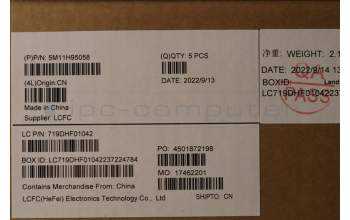 Lenovo 5M11H95058 MECH_ASM GP KBDBZL,SWE/FIN,WW,BK/BZ,CHY