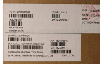 Lenovo 5M11H95060 MECH_ASM GP KBDBZL,TC,WW,BK/BZ,CHY