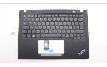 Lenovo 5M11J05862 C-Cover with keyboard, Bulgarian, Black, Backlight, UK