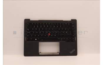 Lenovo 5M11J12744 C-Abdeckung mit Tastatur, Norwegisch, schwarz, WLAN