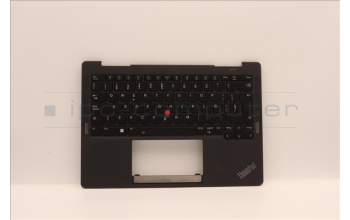 Lenovo 5M11J12749 C-Cover with keyboard, Spanish, Black, WLAN, UK