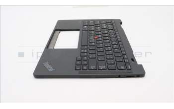 Lenovo 5M11J12797 C-Cover with keyboard, Arabic, Black, WWAN, US