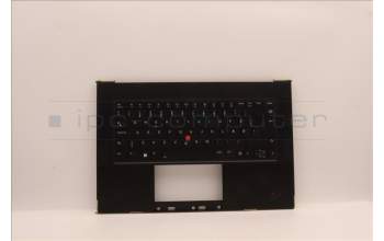 Lenovo 5M11J13396 MECH_ASM KBD BZL,WW,FPR,BK,CHY,DEN