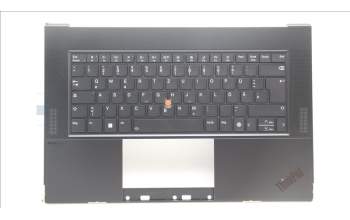 Lenovo 5M11J13399 MECH_ASM KBD BZL,WW,FPR,BK,CHY,GER