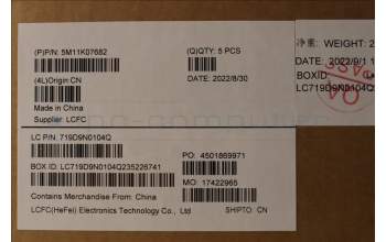 Lenovo 5M11K07682 MECH_ASM GRP KBD BZL,UKE,WL,DB,CHY