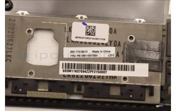 Lenovo 5M11K07694 C-Cover with keyboard, Nordic, Deep Black, WWAN