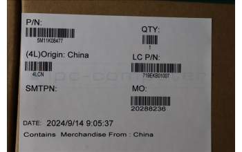 Lenovo 5M11K08477 MECH_ASM CS21 3+2bCP,Mylar,GS1,SRX