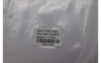 Lenovo 5M11K08574 CS22 3+2bCP, Mylar, Elan PCB, Black, Non-NFC, SOVP&MP, Transimage