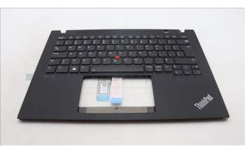 Lenovo 5M11L59431 C-Cover with keyboard, Canadian French 058, Black, Backlight, WWAN, UK