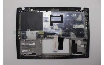 Lenovo 5M11L59445 C-Cover with keyboard, Bulgarian, Black, Backlight, WWAN, UK