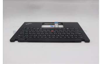 Lenovo 5M11L59445 C-Cover with keyboard, Bulgarian, Black, Backlight, WWAN, UK