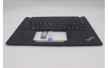 Lenovo 5M11L59457 C-Cover with keyboard, Danish, Black, Backlight, WWAN, UK