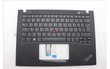 Lenovo 5M11L59521 C-Cover with keyboard, Norwegian, Black, Backlight, WWAN, UK