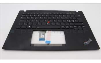 Lenovo 5M11L59527 C-Cover with keyboard, Nordic, Black, Backlight, WWAN, UK