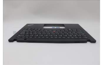 Lenovo 5M11L59545 C-Cover with keyboard, Swedish/Finnish, Black, Backlight, WWAN, UK