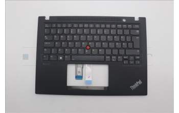 Lenovo 5M11L59546 C-Cover with keyboard, Swedish/Finnish, Black, Backlight, WWAN, UK
