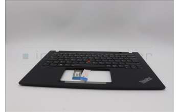 Lenovo 5M11L59570 C-Cover with keyboard, UK English, Black, Backlight, WWAN, UK