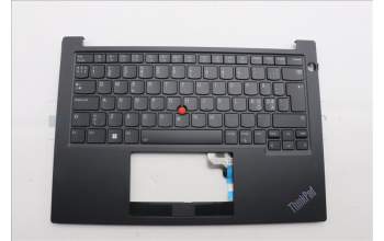 Lenovo 5M11L60905 MECH_ASM FRU KB CCV NORDIC UK BL (TRI)BK